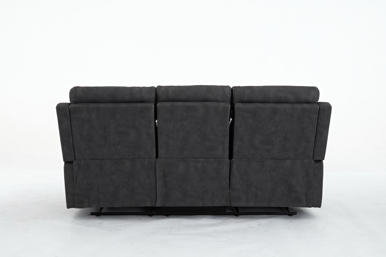 Essentials Two 3 Seater Manual Reclining Sofa