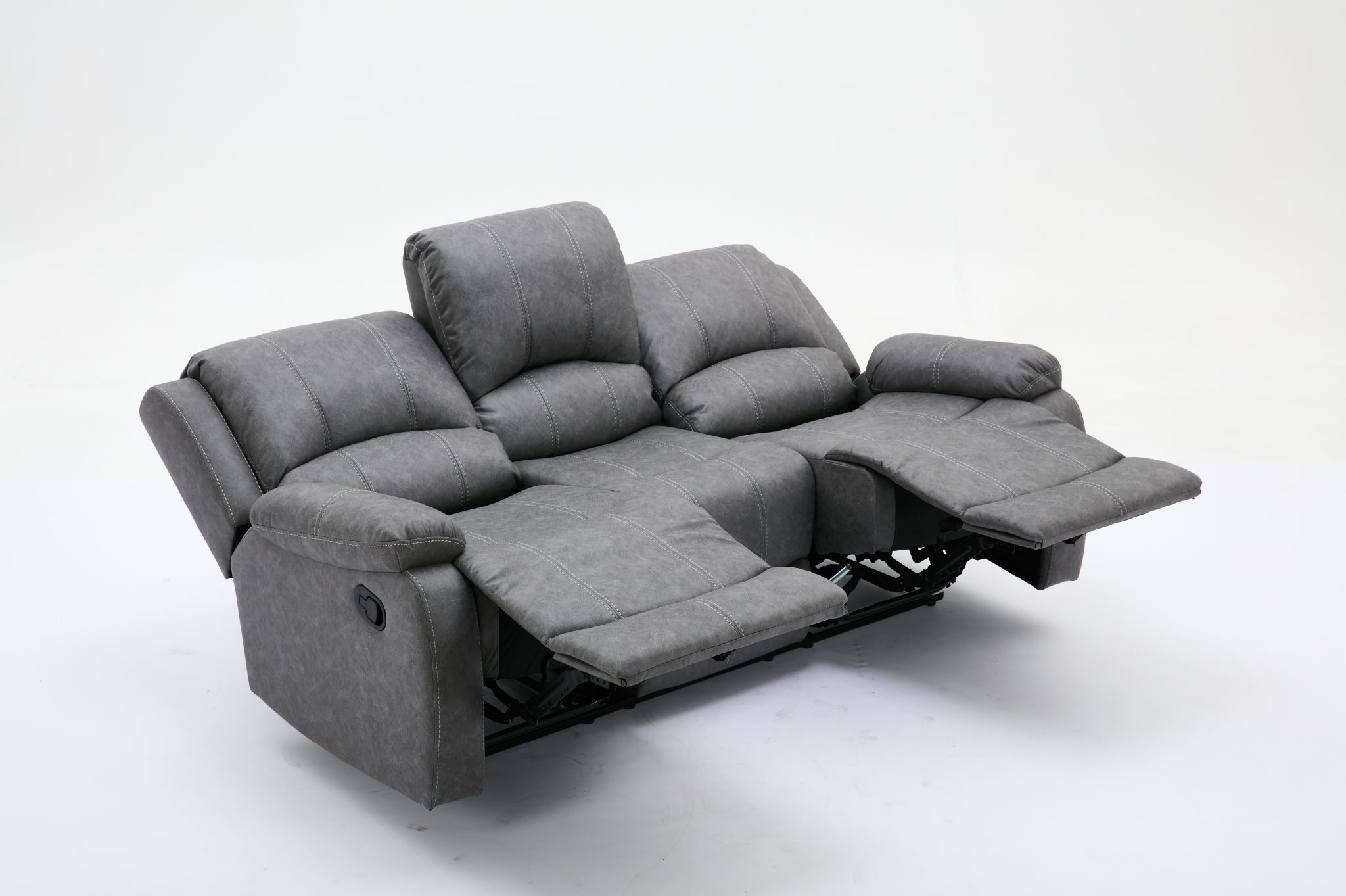 Essentials One 3 Seater Manual Reclining Sofa