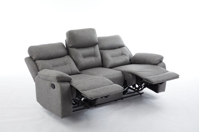 Essentials Eight 3 Seater Manual Reclining Sofa