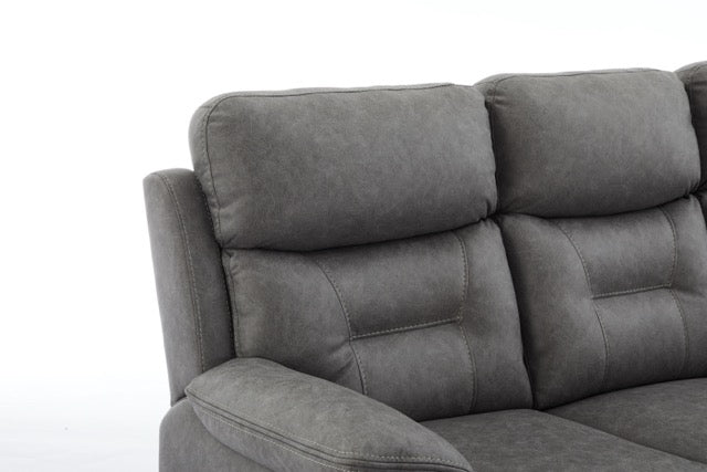 Essentials Eight 3 Seater Manual Reclining Sofa
