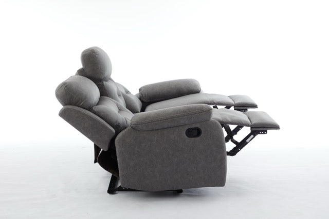 Essentials Eight 3 Seater Manual Reclining Sofa