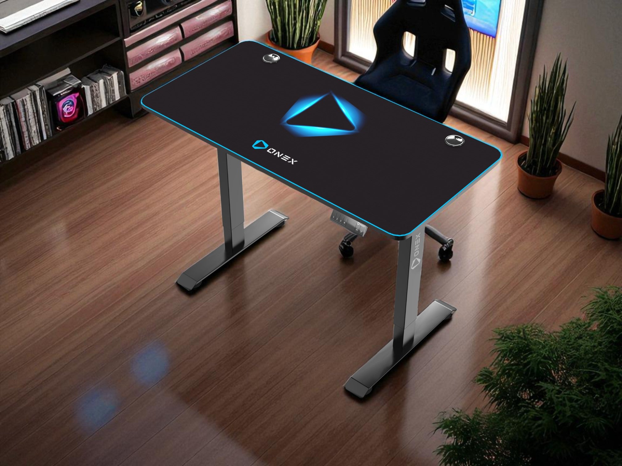 ONEX GDE1200SH Electric Gaming Desk 1200*600mm