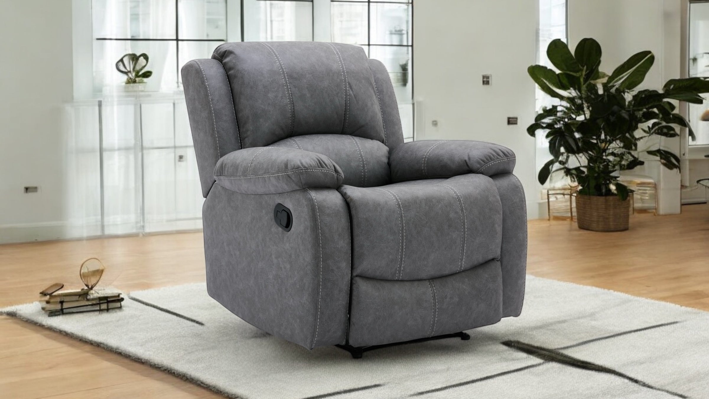 Essentials One Recliner Chair Manual Reclining Sofa