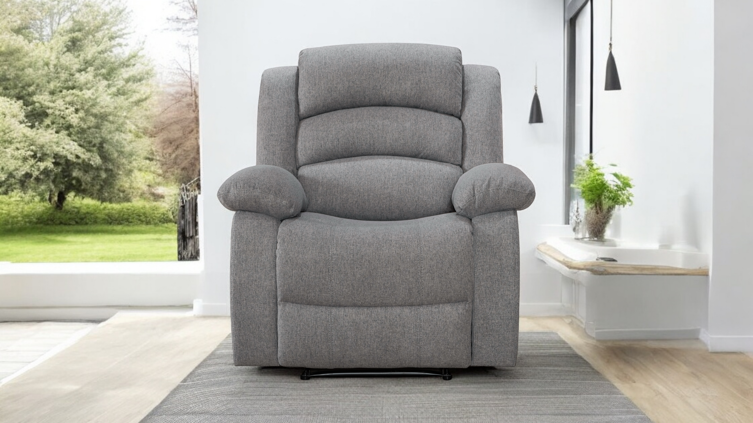 Essentials Nine Recliner Chair Manual Reclining Sofa
