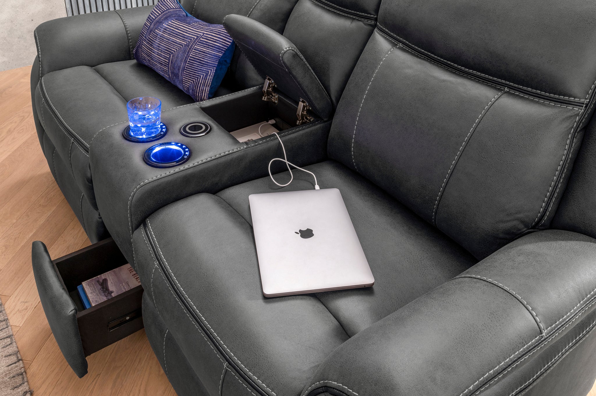 Series Three | 2 Seater Electric Recliner Tech Sofa