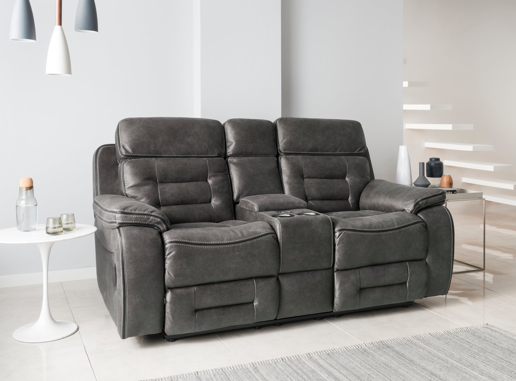 Seater Sofa With Centre Console Series Tech Sofa
