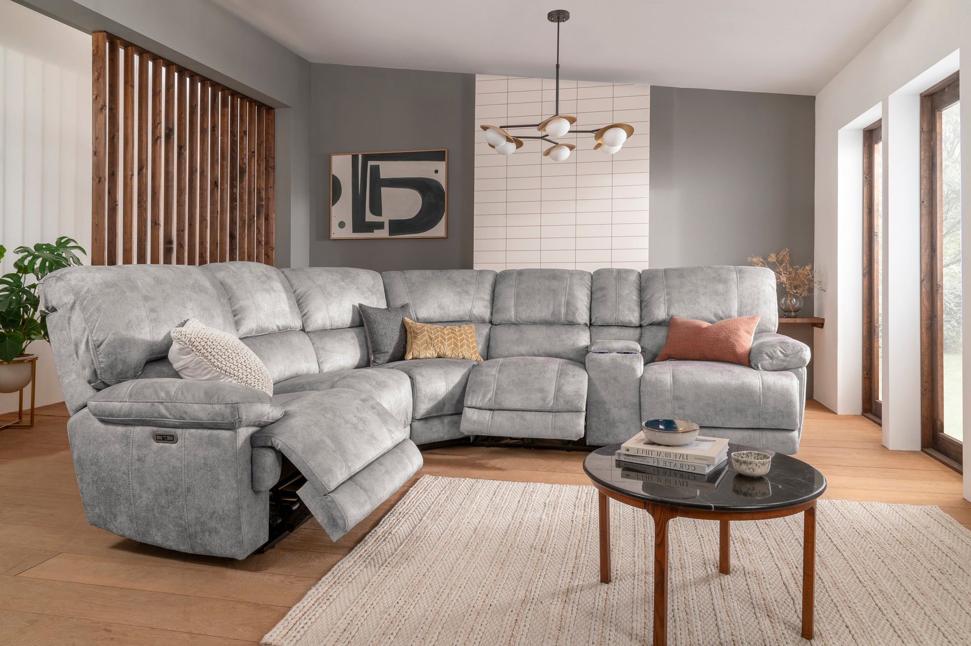 Pure Silver / Large Console Right