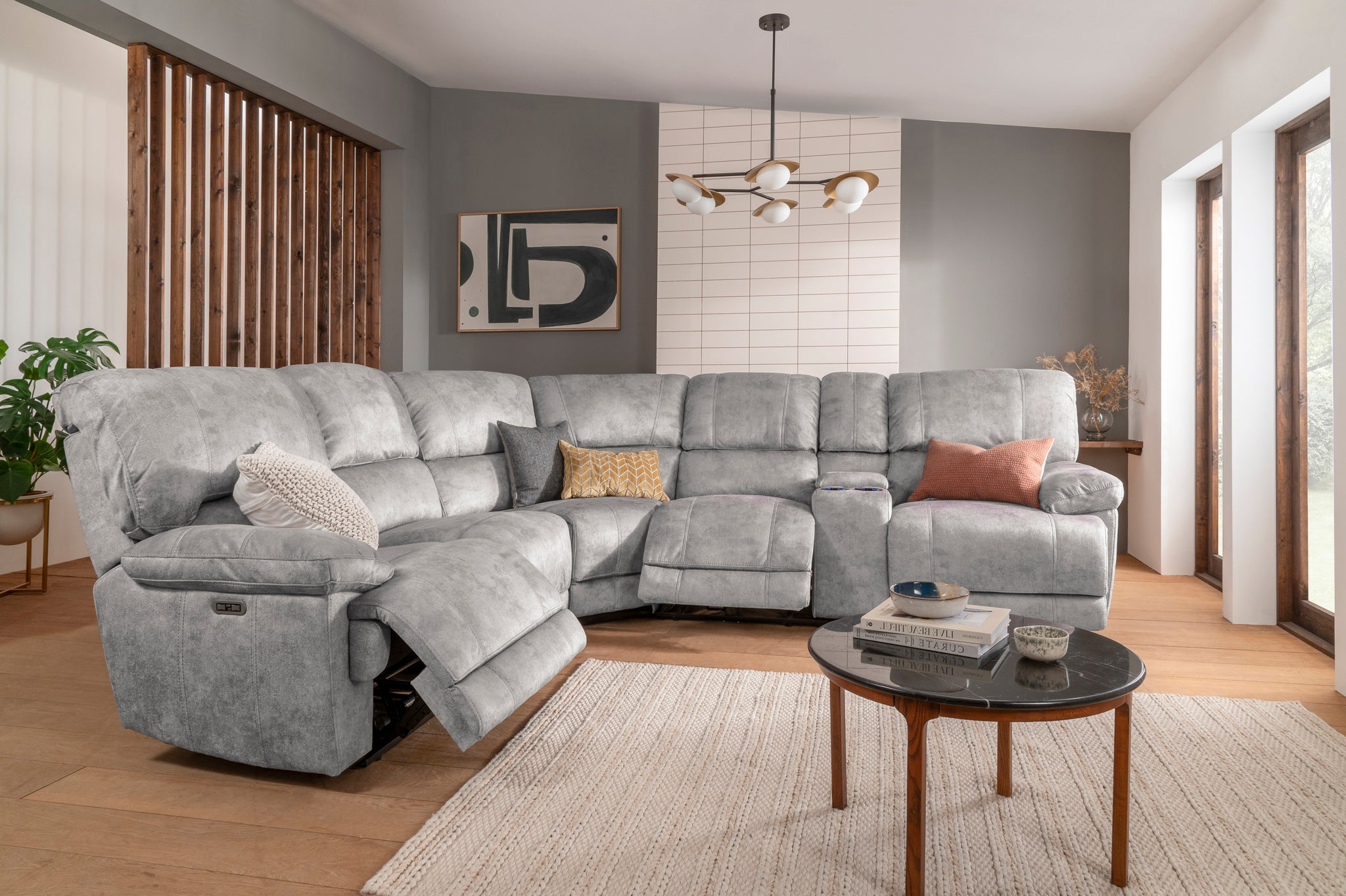 Pure Silver / Large Console Right