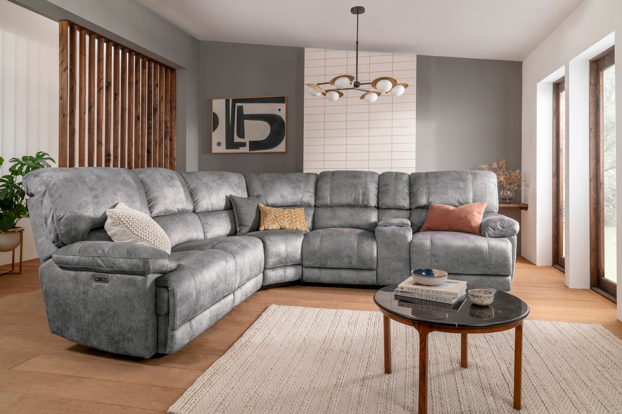 Pure Silver / Large Console Right