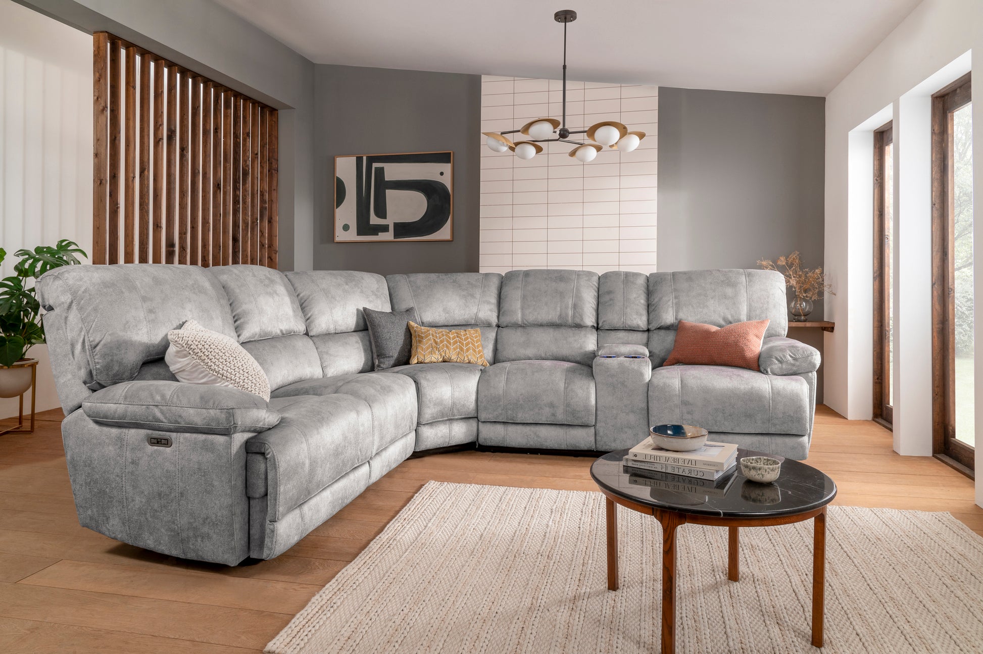 Pure Silver / Large Console Right