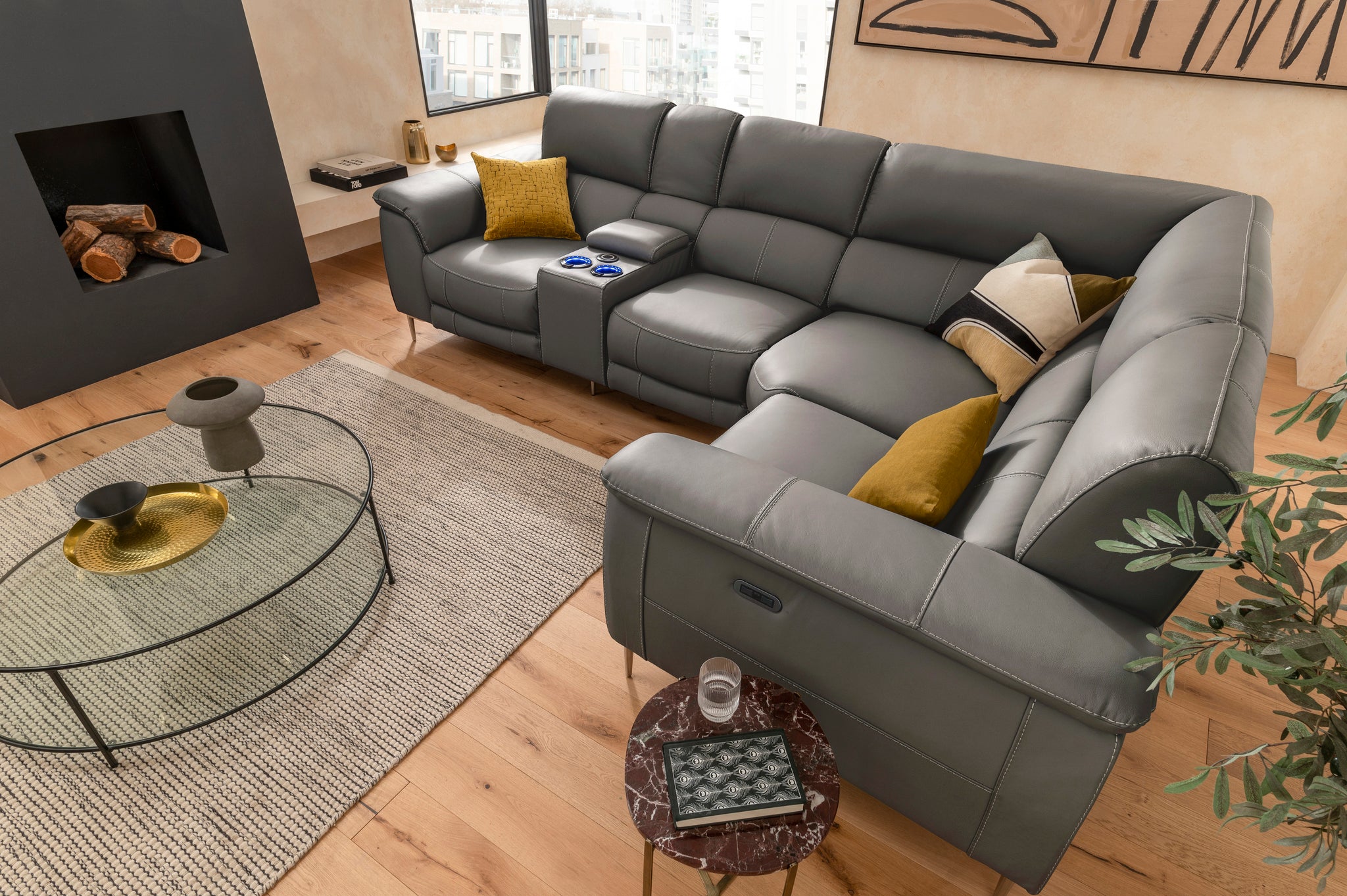 Forest Grey / Console Left