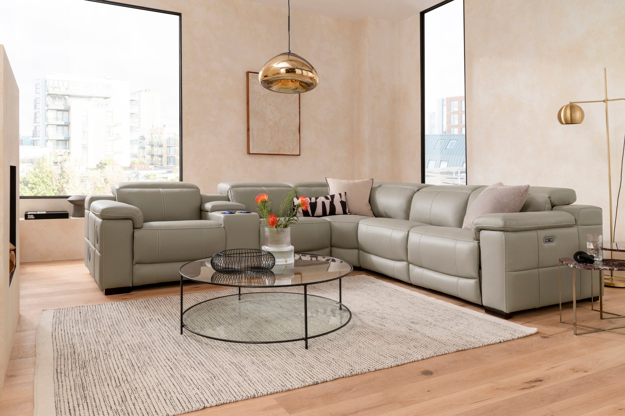 Smokey Taupe / Large Corner Left