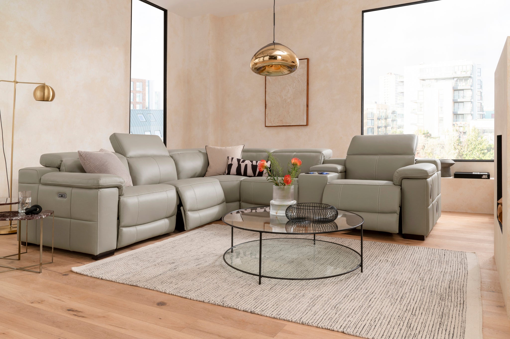 Smokey Taupe / Large Corner Right