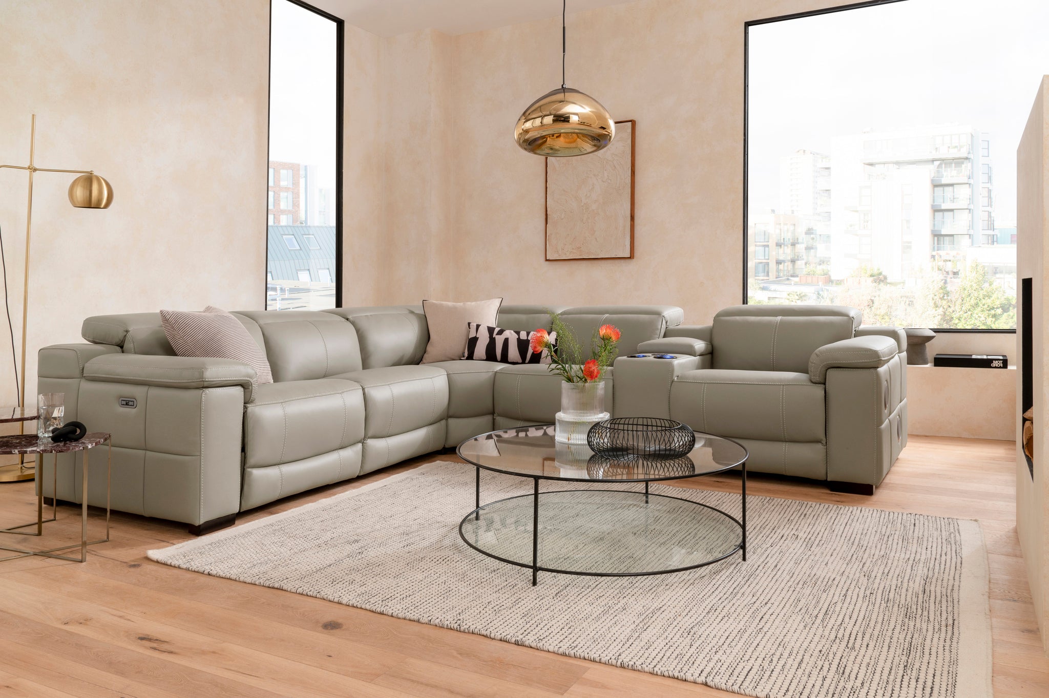 Smokey Taupe / Large Corner Right