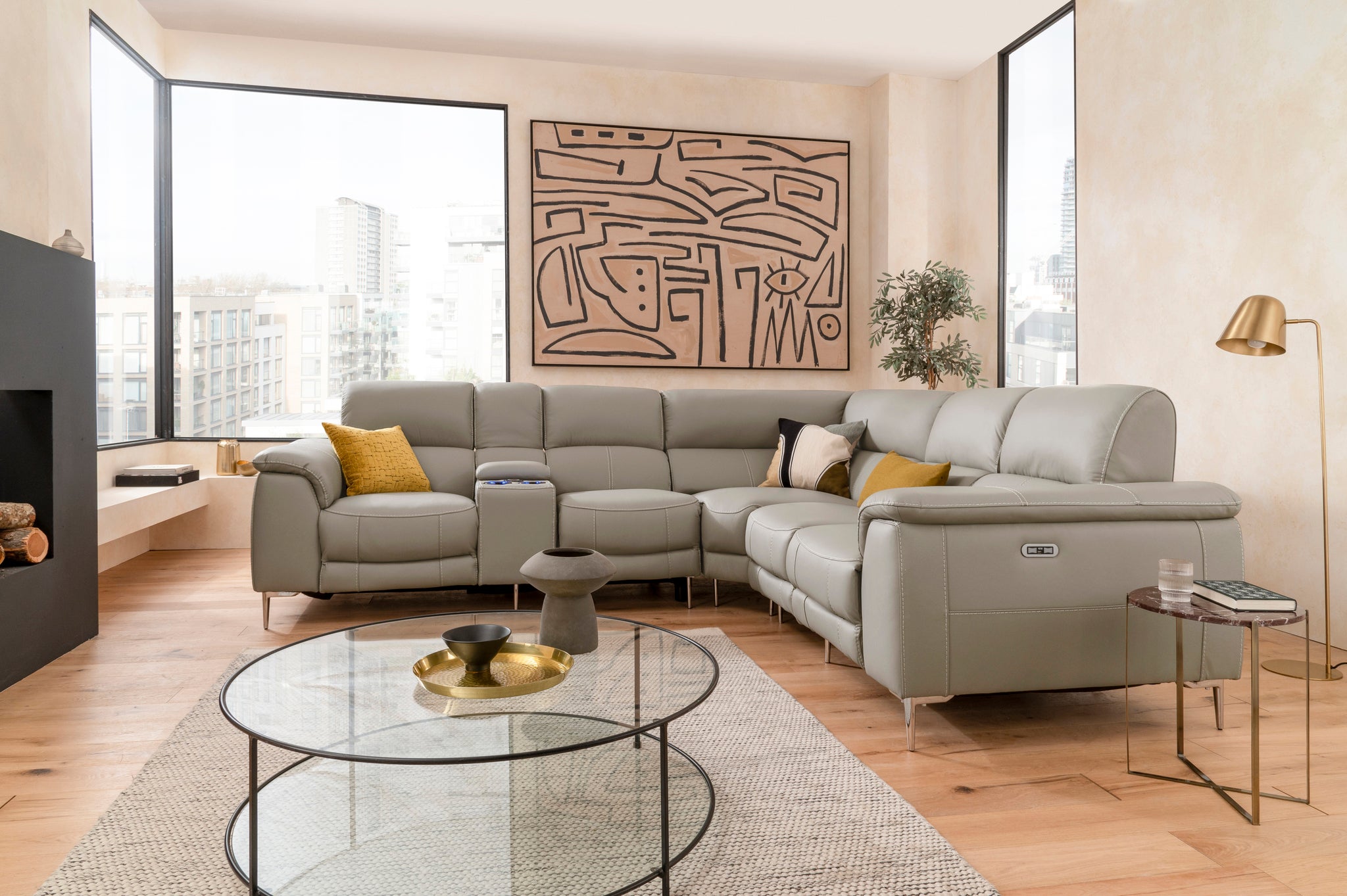 Smokey Taupe / Console Left