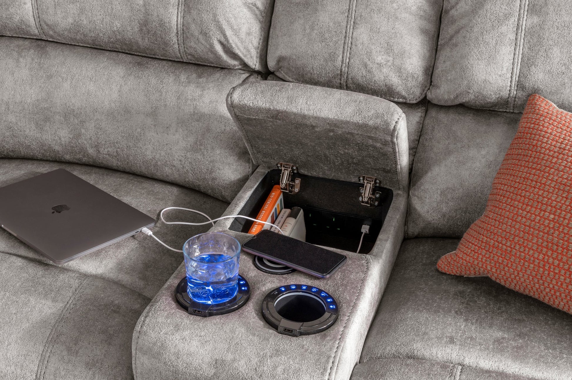 Pure Silver / Large Console Right