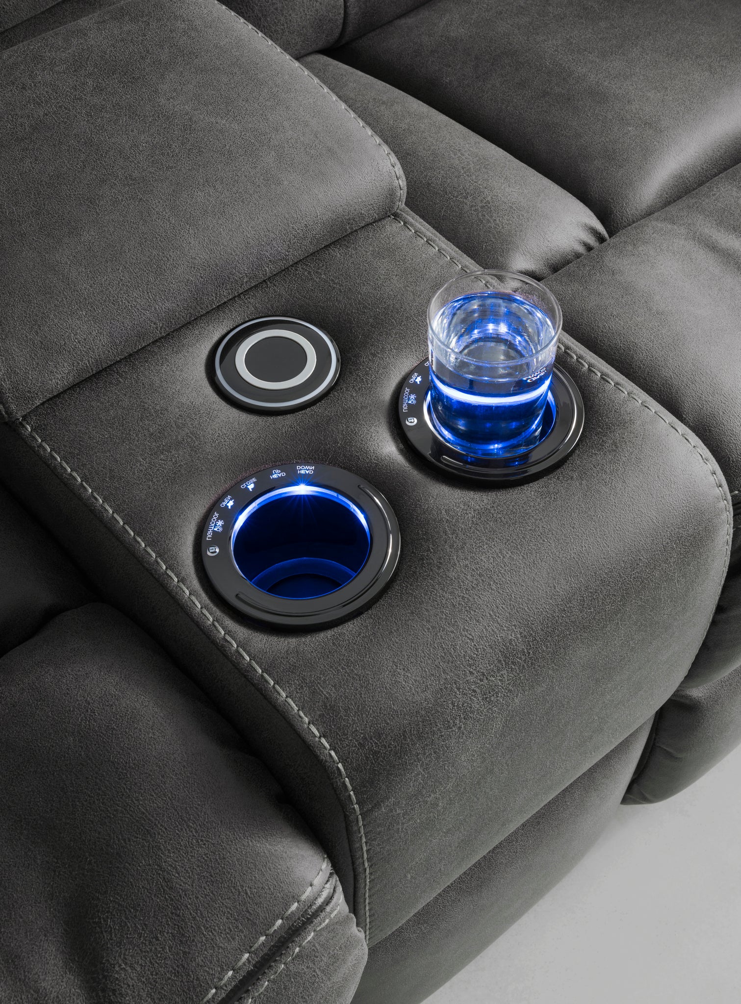 Charcoal / Large Console Left