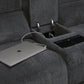 Douglas 2 Seat Electric Tech Sofa With Console