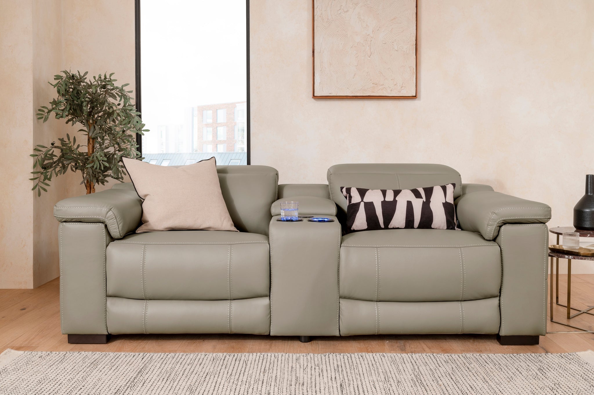 Series Five | 2 Seater Electric Recliner Tech Sofa  Leather