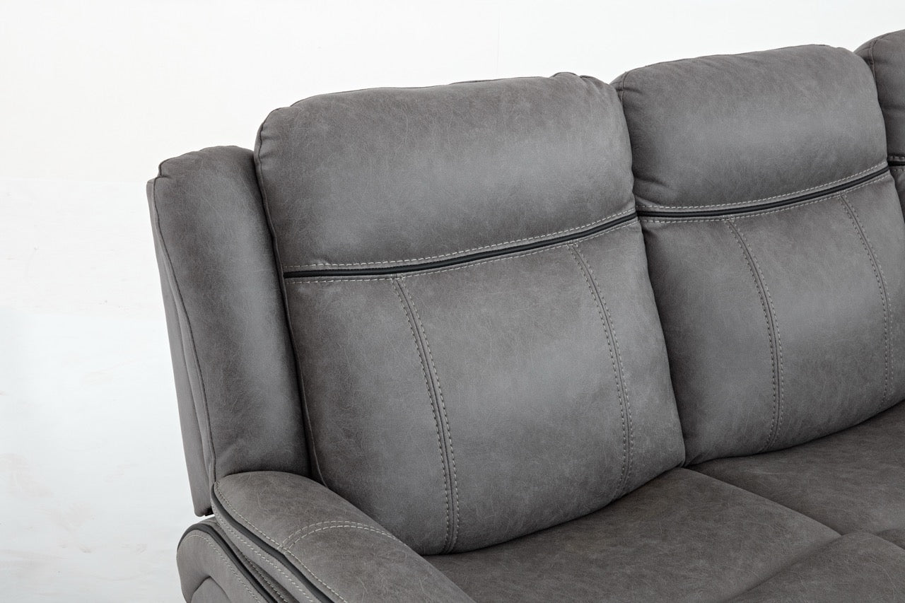 Essentials Ten 3 Seater Manual Reclining Sofa