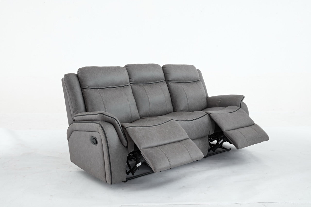 Essentials Eight 3 Seater Manual Reclining Sofa