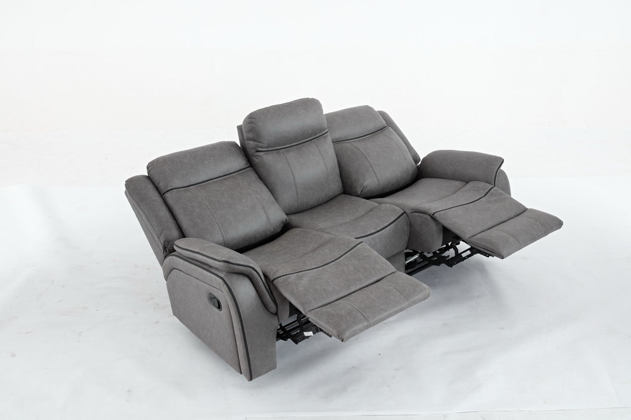 Essentials Eight 3 Seater Manual Reclining Sofa