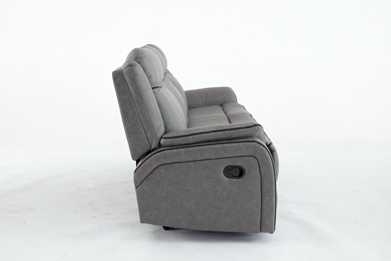 Essentials Eight 3 Seater Manual Reclining Sofa