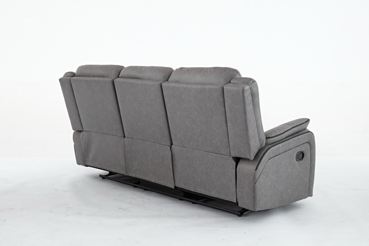 Essentials Eight 3 Seater Manual Reclining Sofa