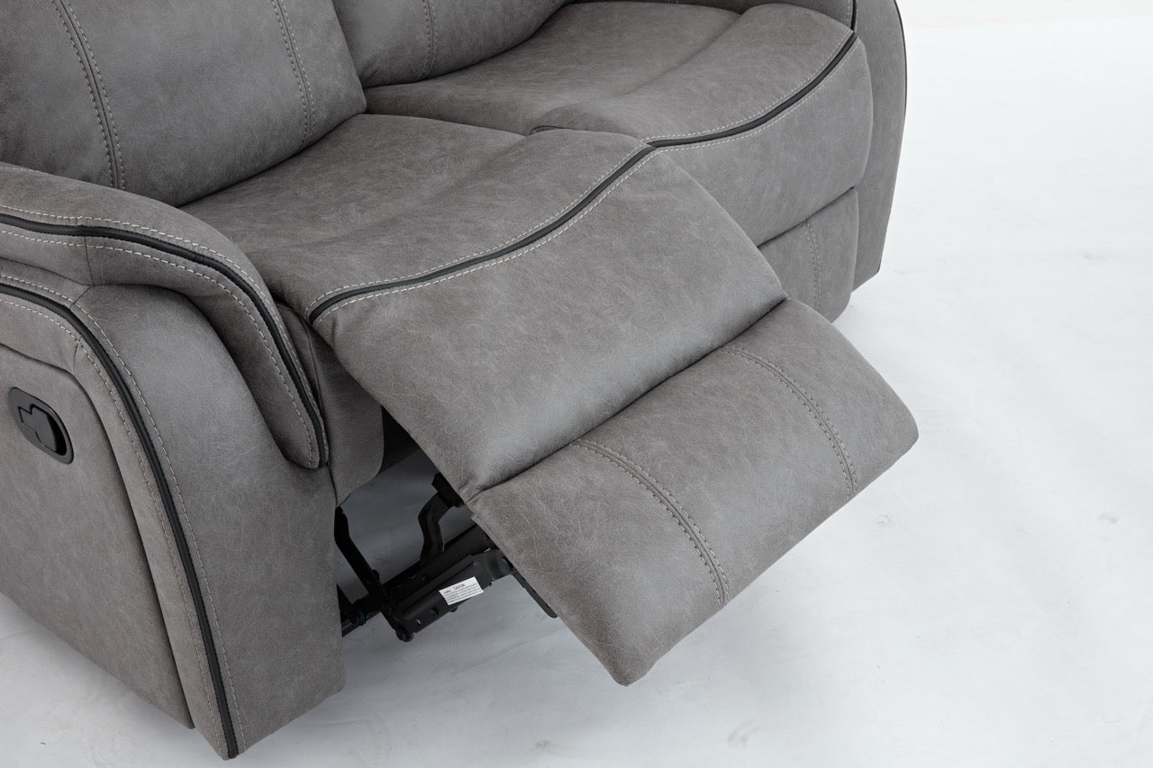 Essentials Ten 2 Seater Manual Reclining Sofa