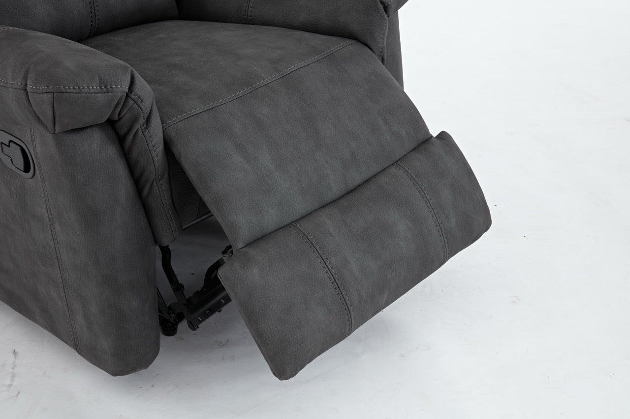 Essentials Two Chair Manual Reclining Sofa