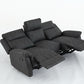 Essentials Two 3 Seater Manual Reclining Sofa