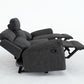 Essentials Two 3 Seater Manual Reclining Sofa