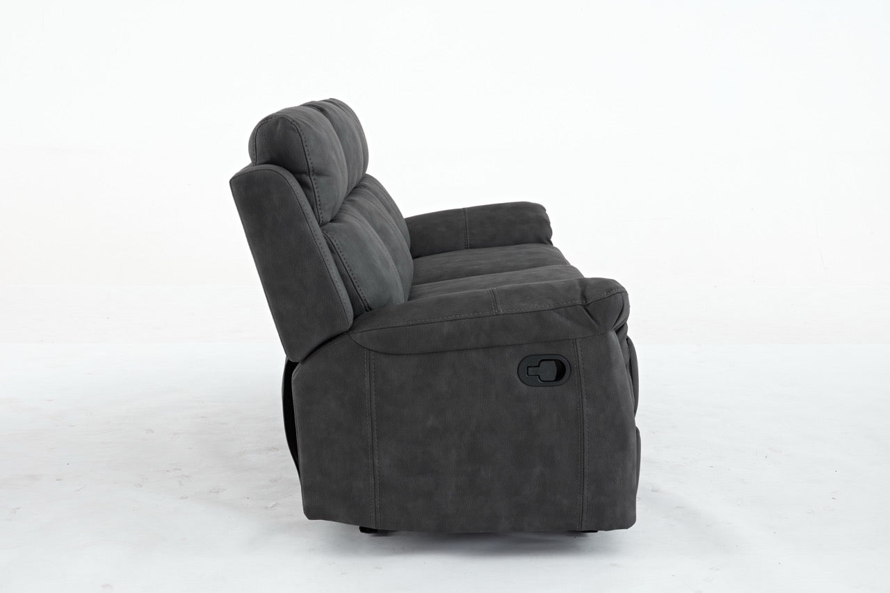 Essentials Two 3 Seater Manual Reclining Sofa