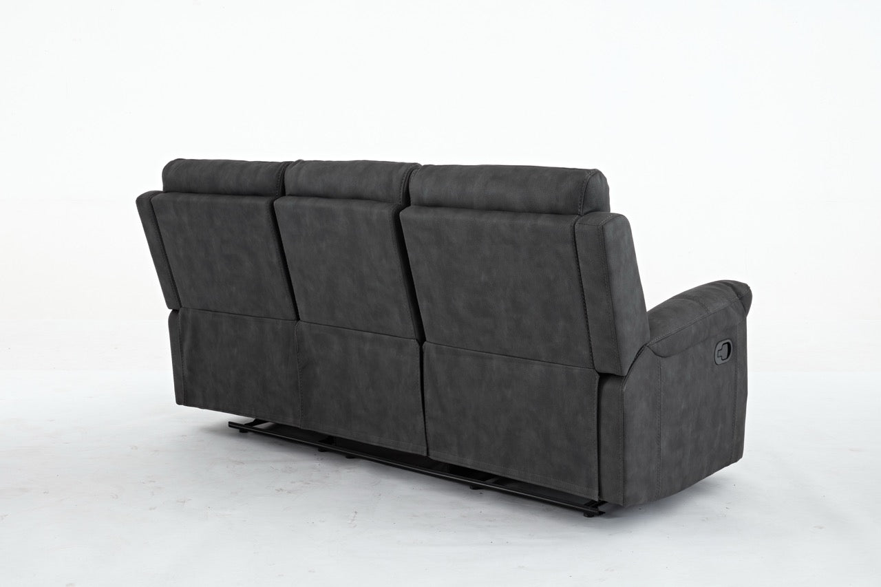 Essentials Two 3 Seater Manual Reclining Sofa