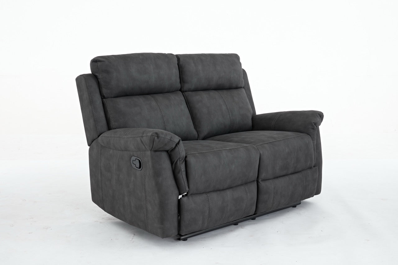 Essentials Two 2 Seater Manual Reclining Sofa