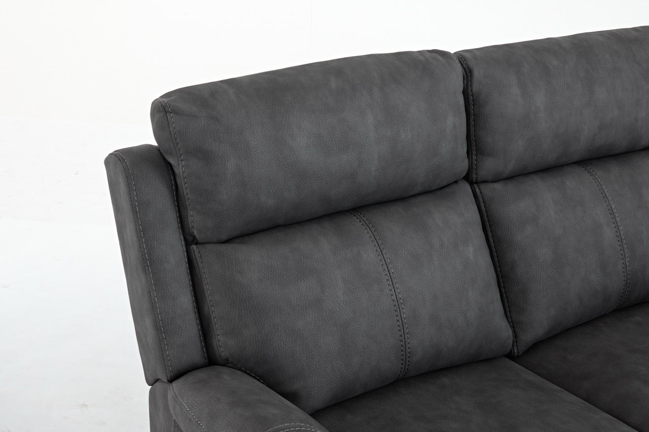 Essentials Two 2 Seater Manual Reclining Sofa