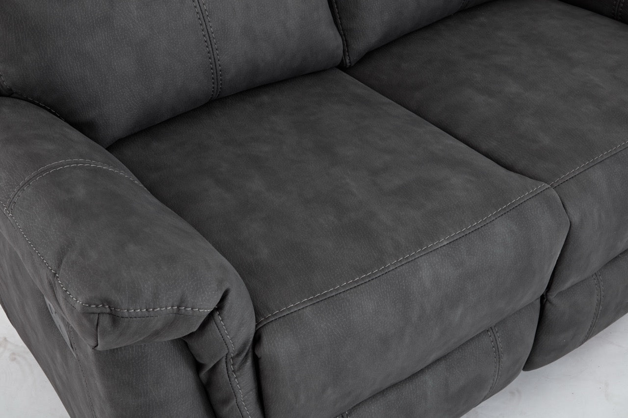 Essentials Two 2 Seater Manual Reclining Sofa