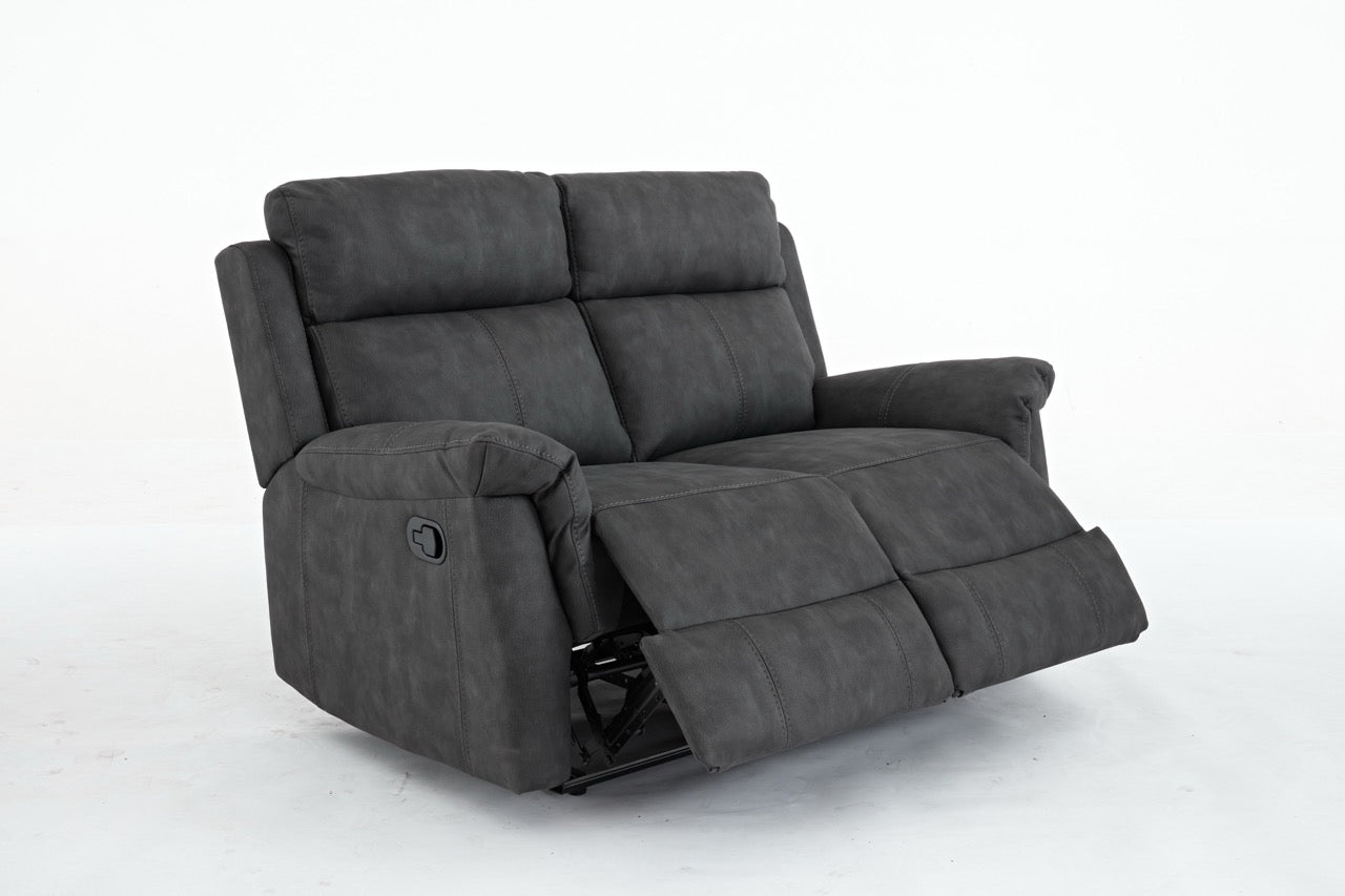 Essentials Two 2 Seater Manual Reclining Sofa