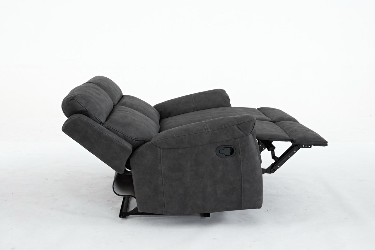 Essentials Two 2 Seater Manual Reclining Sofa