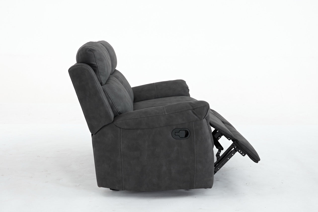 Essentials Two 2 Seater Manual Reclining Sofa