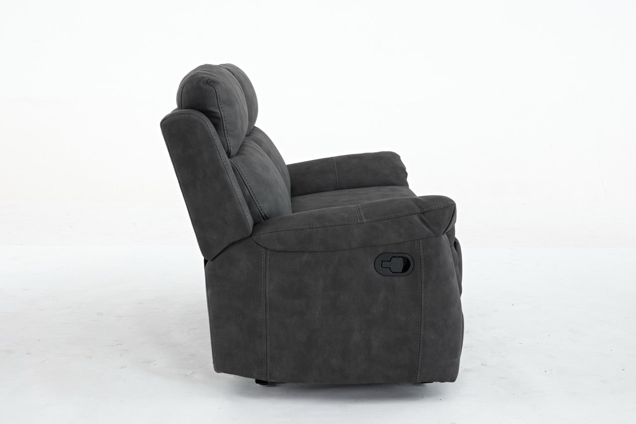 Essentials Two 2 Seater Manual Reclining Sofa