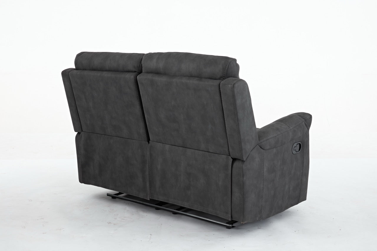 Essentials Two 2 Seater Manual Reclining Sofa