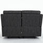 Essentials Two 2 Seater Manual Reclining Sofa