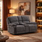 HP Collection | Douglas 2 Seat Electric Tech Sofa With Console