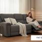 Fat Cat | 3 Seater Electric Reclining Sofa