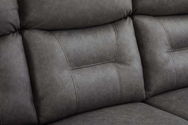 Essentials Eight 3 Seater Manual Reclining Sofa