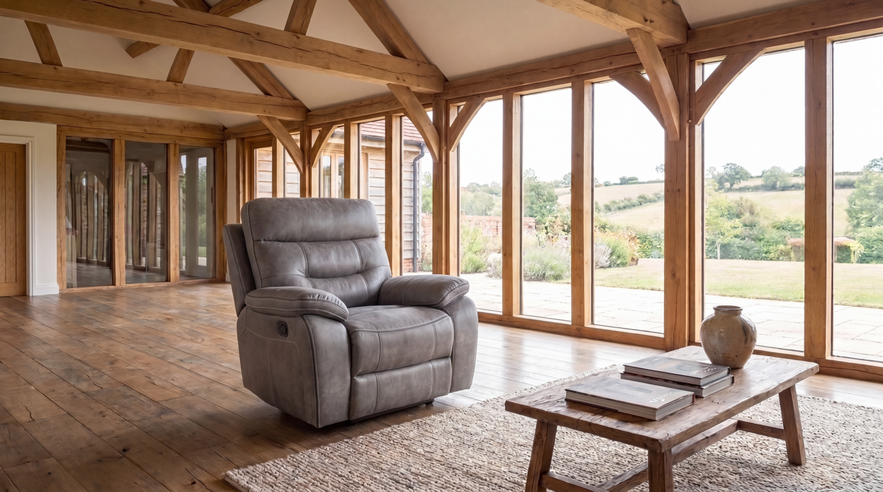 Etta Grey Series | Chair Electric Recliner Sofa