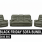 Pro Series 1 |  3 Seater and 2 x Chairs BLACK FRIDAY BUNDLE