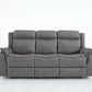 Essentials Eight 3 Seater Manual Reclining Sofa