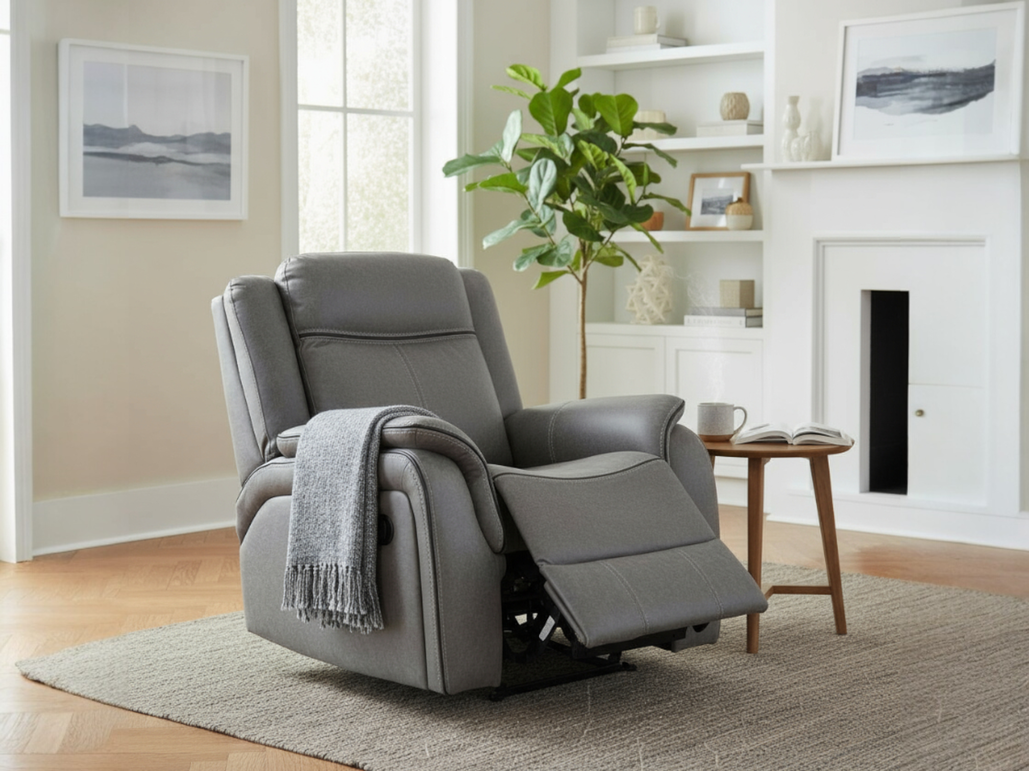 Essentials Ten Chair Manual Reclining Sofa